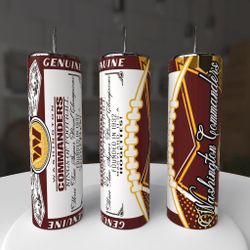 Washington Commanders Football Tumbler