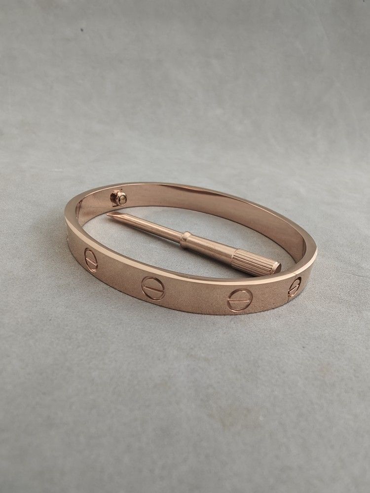 Love Rose Gold Unisex Bracelet 