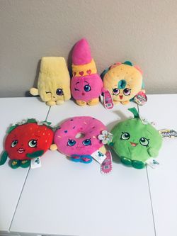 Shopkins plushies