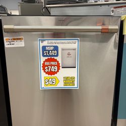 CAFE TOP CONTROL DISHWASHER,STAINLESS STEEL,3rd RACK,UTRA WASH…Perfectly Priced🤑 