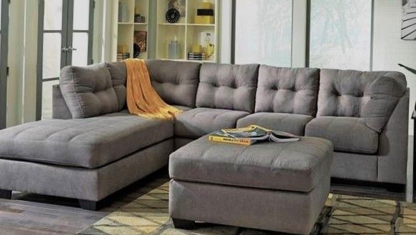 Sectional Sofa Set in Grey