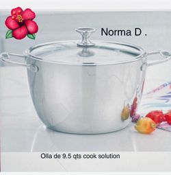 Olla de 9.5 qts cook solution nueva en su caja 🌺 princess house 🌺