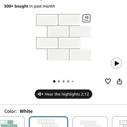 Tile for kitchen
