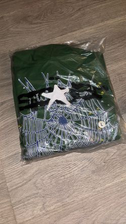 Green Spider Hoodie $40