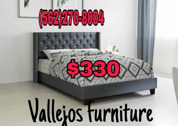 New queen bed