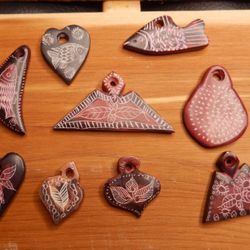 Kisii Stone Mini Pendant Ornamental Charms 