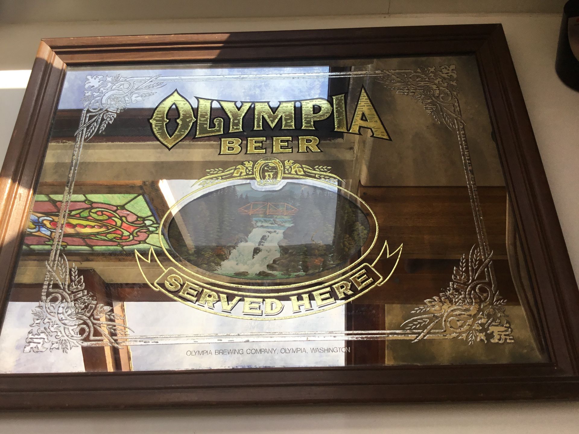 Vintage Old Style Beer Sign Mirror for Sale in Chicago, IL - OfferUp