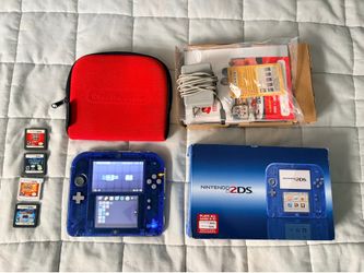 Crystal Blue Nintendo 2DS special edition