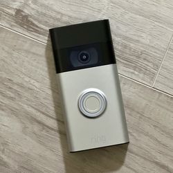 Ring Video Doorbell 2nd Gen Wireless Night Vision Venetian Silver *DOORBELL ONLY