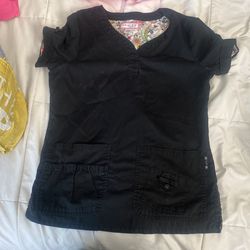 Koi Scrubs Black XXS