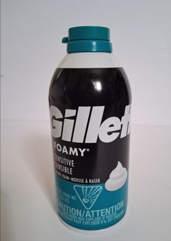 Men's sensitive shave foam