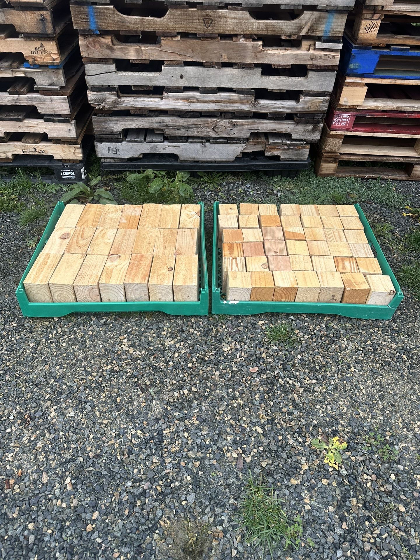 Wooden Blocks For dIY Projects Or Firewood $1 Each