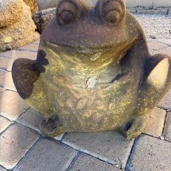 Large Frog Pot Planter
