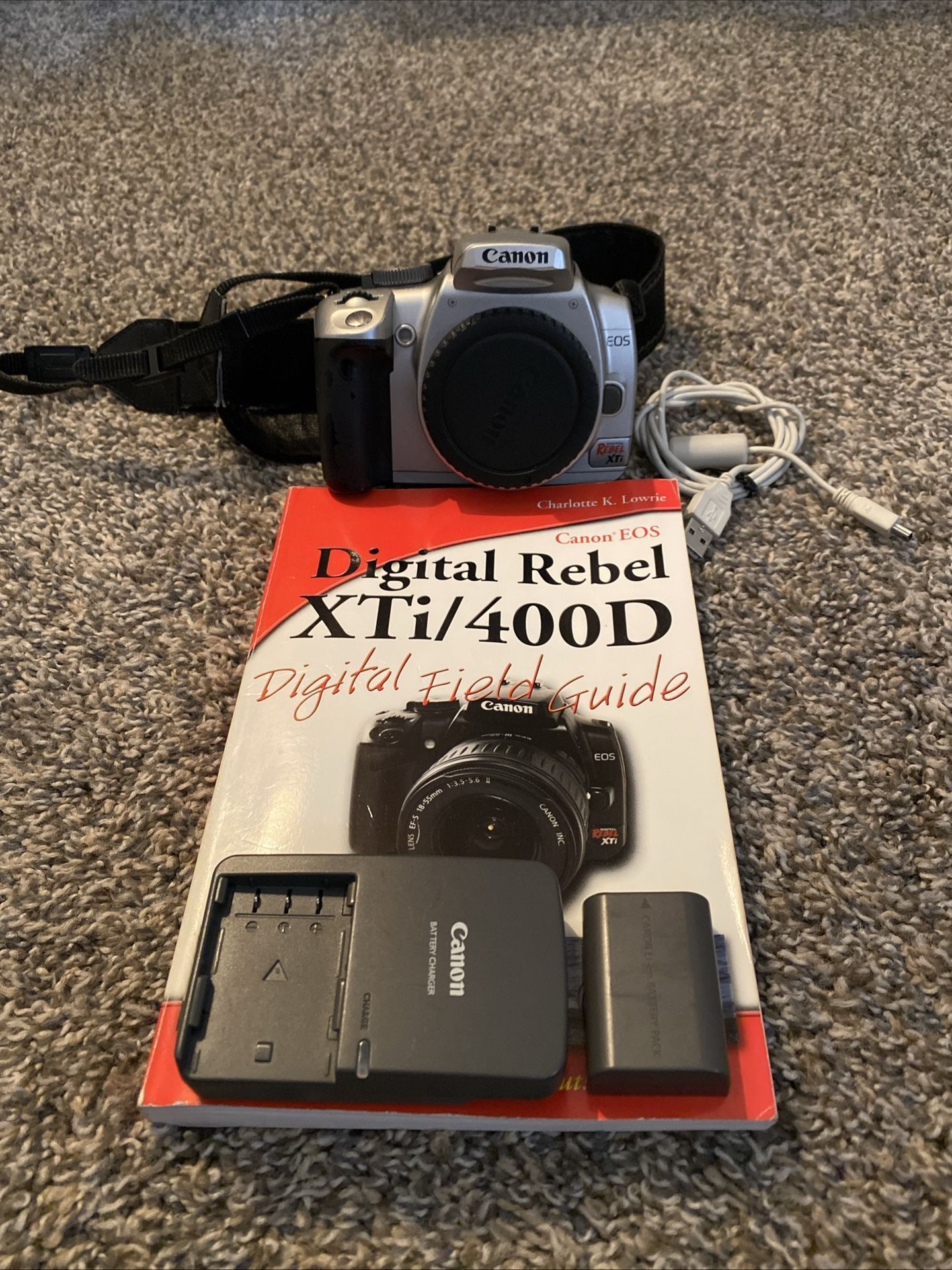 Canon EOS Digital Rebel XTi / 400D 10.1MP Digital SLR Camera (Body Only)