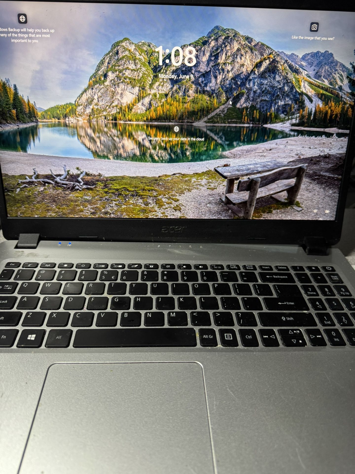 Acer Laptop $60 READ AD