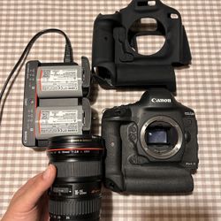 Canon 1DX Mark iii + Lens + Extra Battery +more