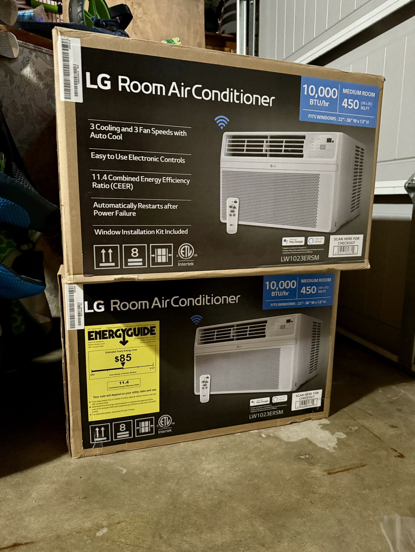 LG Window AC - 120V Smart Enabled Barely Used!!