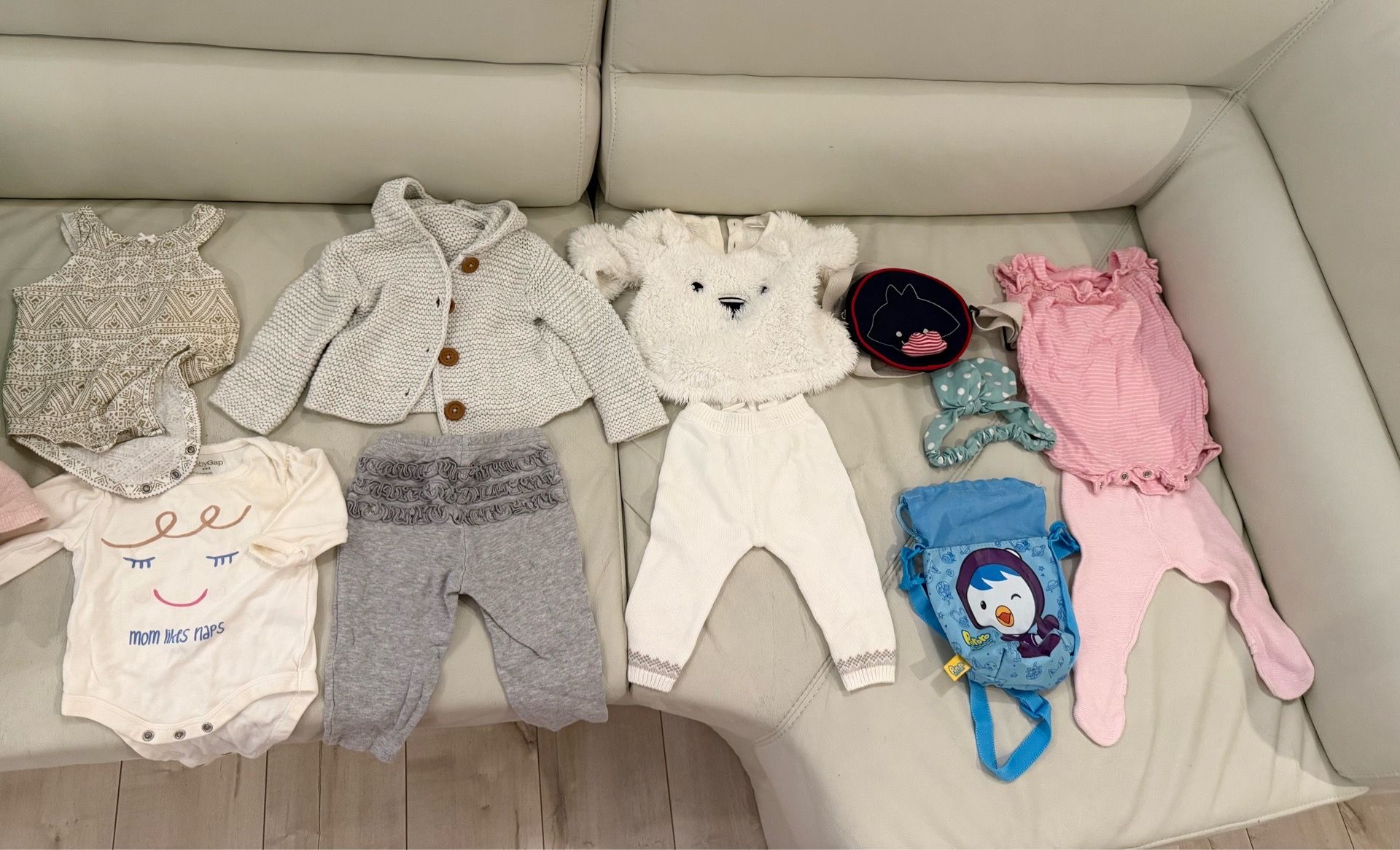 Lots of Baby clothing, baby bags