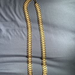 Rolex chain 10k gold