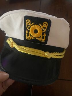 Nautical Captain Hat kids costume