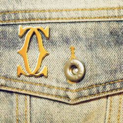 Cartier CC Pin Brooch