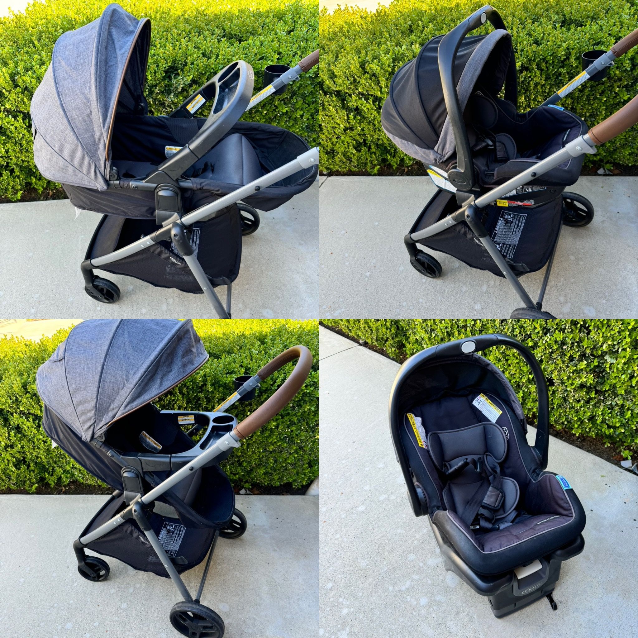 Modesâ„¢ Trio Travel System, graco stroller, infant carseat, bassinet and toddler seat