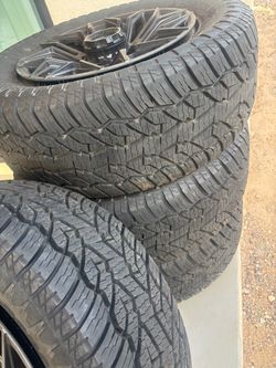 New set of four tires