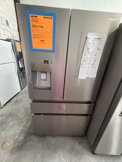 Hisense French Door Refrigerator Stainless Steel