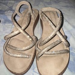 Andiamo women's wedge sandals