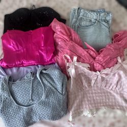 Xs / S Jeans And Dresses / Crop Top Sale