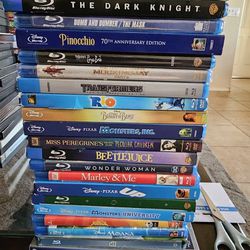 Blu-ray Movies, And DVDs