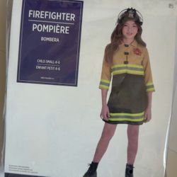 Disfraz Para Niñas Bombera 