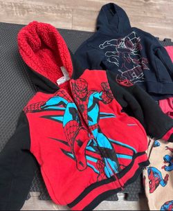 Spidey clothes and toys 2T