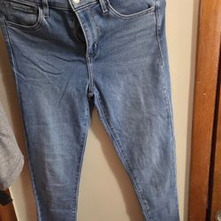 Levi's High Rise Skinny Jeans Size 28