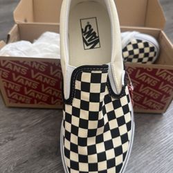 Vans Classic Slip-On Checkerboard Shoe