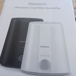 Homech Ultrasonic cool mist humidifier,  2.5 L Black