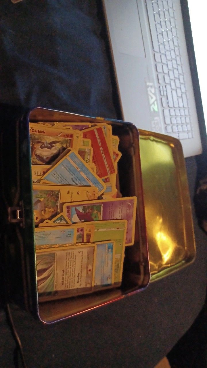 Box Of 280+ Pokemon Cards No Trades