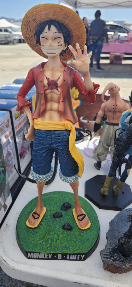 One Piece Straw Monkey D. Luffy Statue