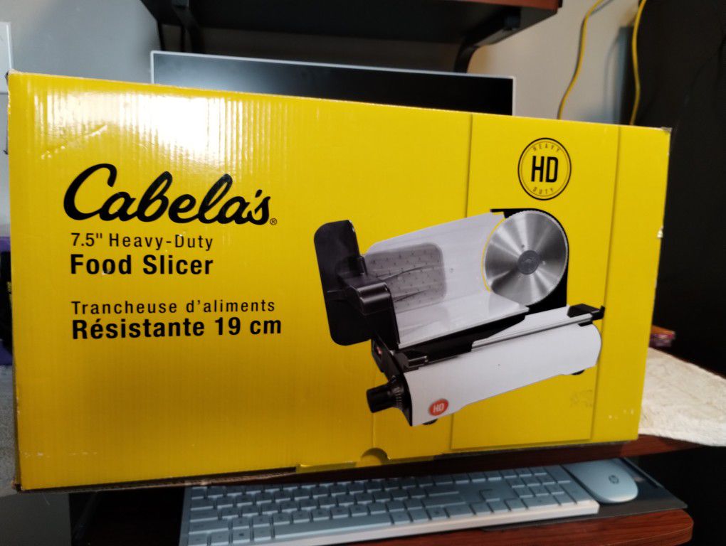 Cabela's 7.5'' Heavy-Duty Food Slicer