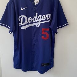 LA Dodgers Blue Jersey For Freeman #5 New With Tags Available All Sizes 