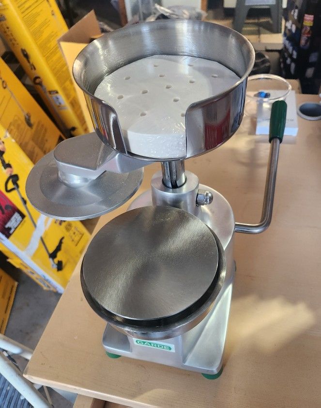 Hamburger Patty Molding Press