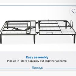Adjustable base bed frame Queen