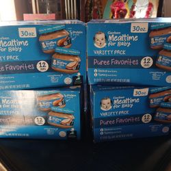 Gerber Mealtime For Baby Variety Pack Of 12 Jars 30oz