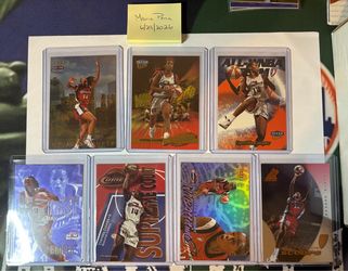 Cynthia Cooper 7 card lot