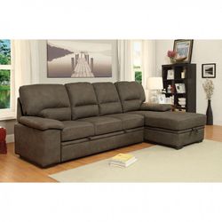 Sleeper Sectional- seccional @Elegant Furniture