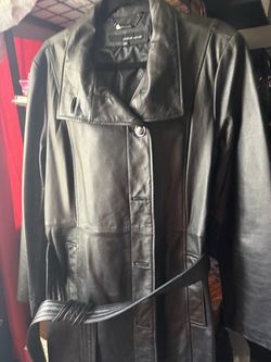 Women’s xxl leather coat