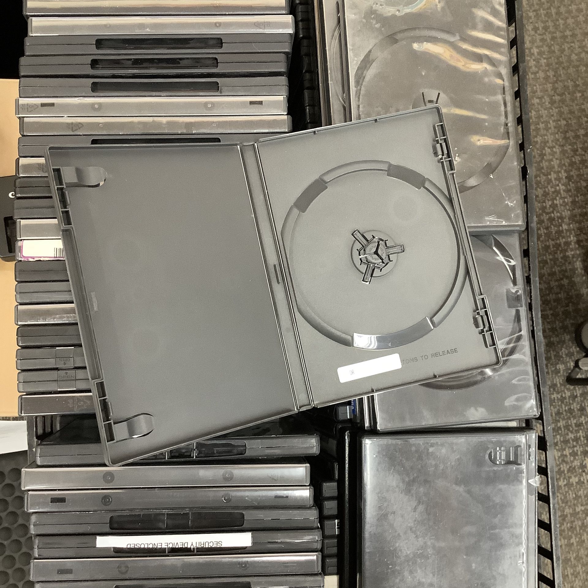 Empty DVD Cases - 10 cents EACH - Many Available!