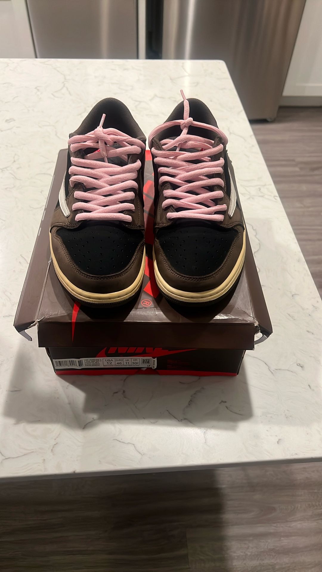 Jordan Size 12 Travis Scott
