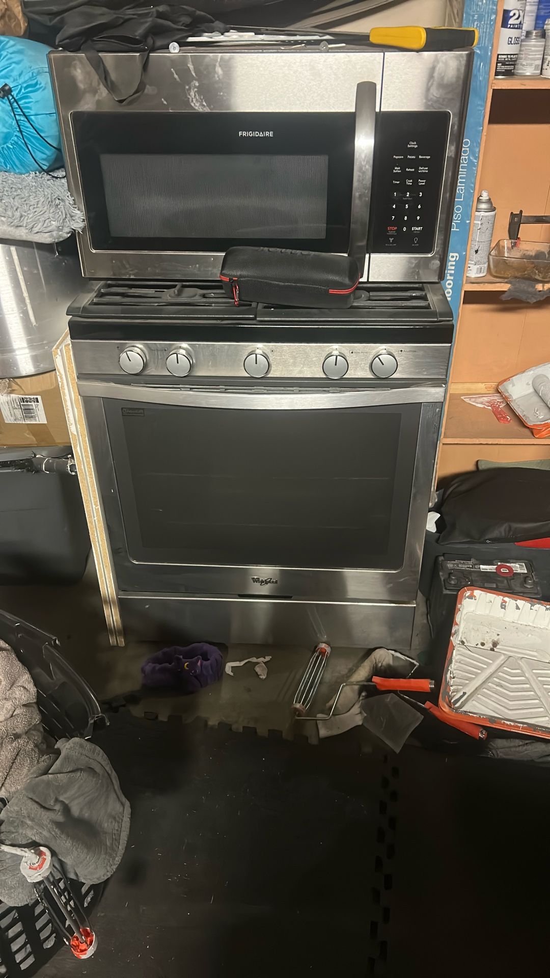 Stove/microwave 