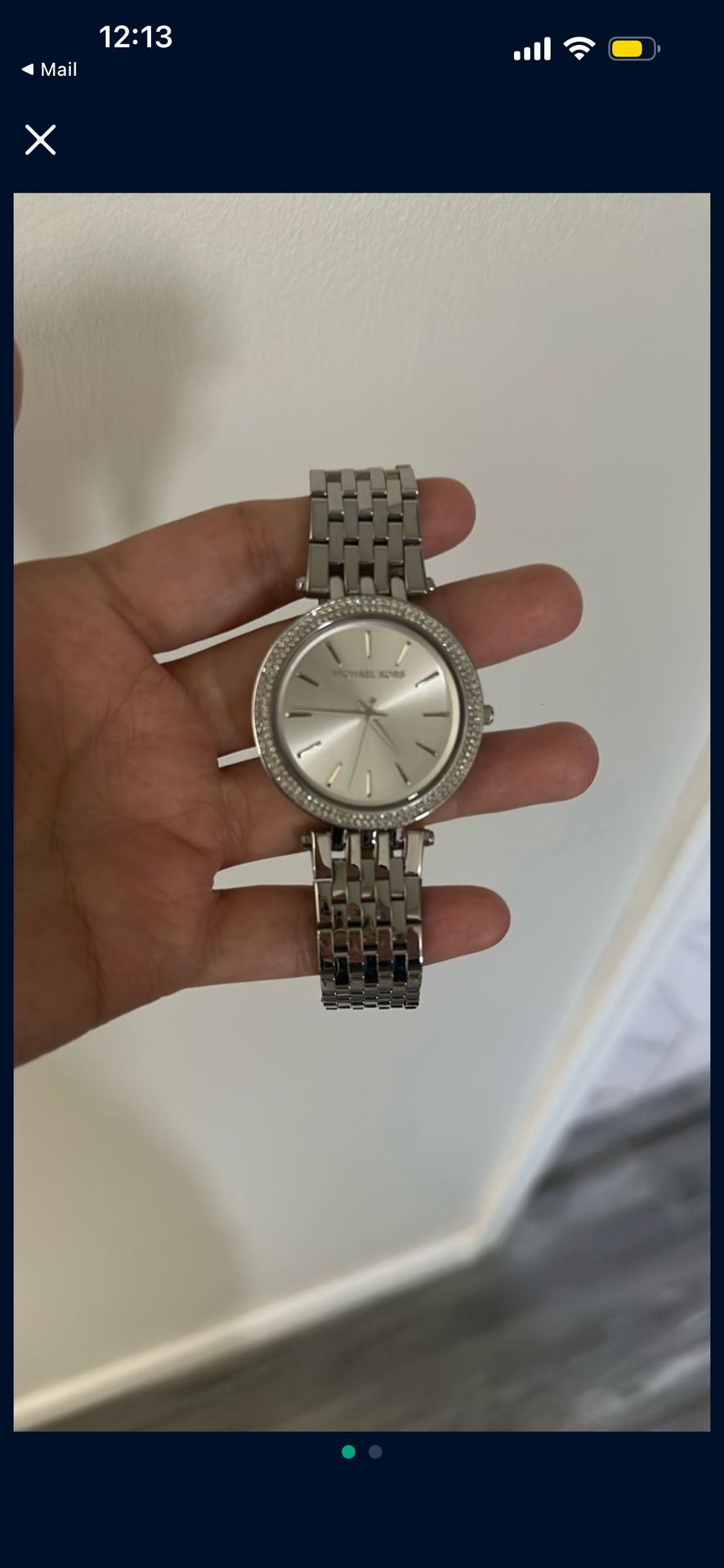 Silver New Michael Kors Watch 